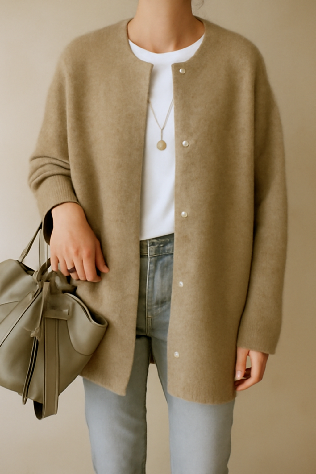 Lara - Women's Chic Open-Front Cardigan