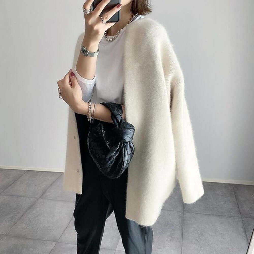 Lara - Women's Chic Open-Front Cardigan