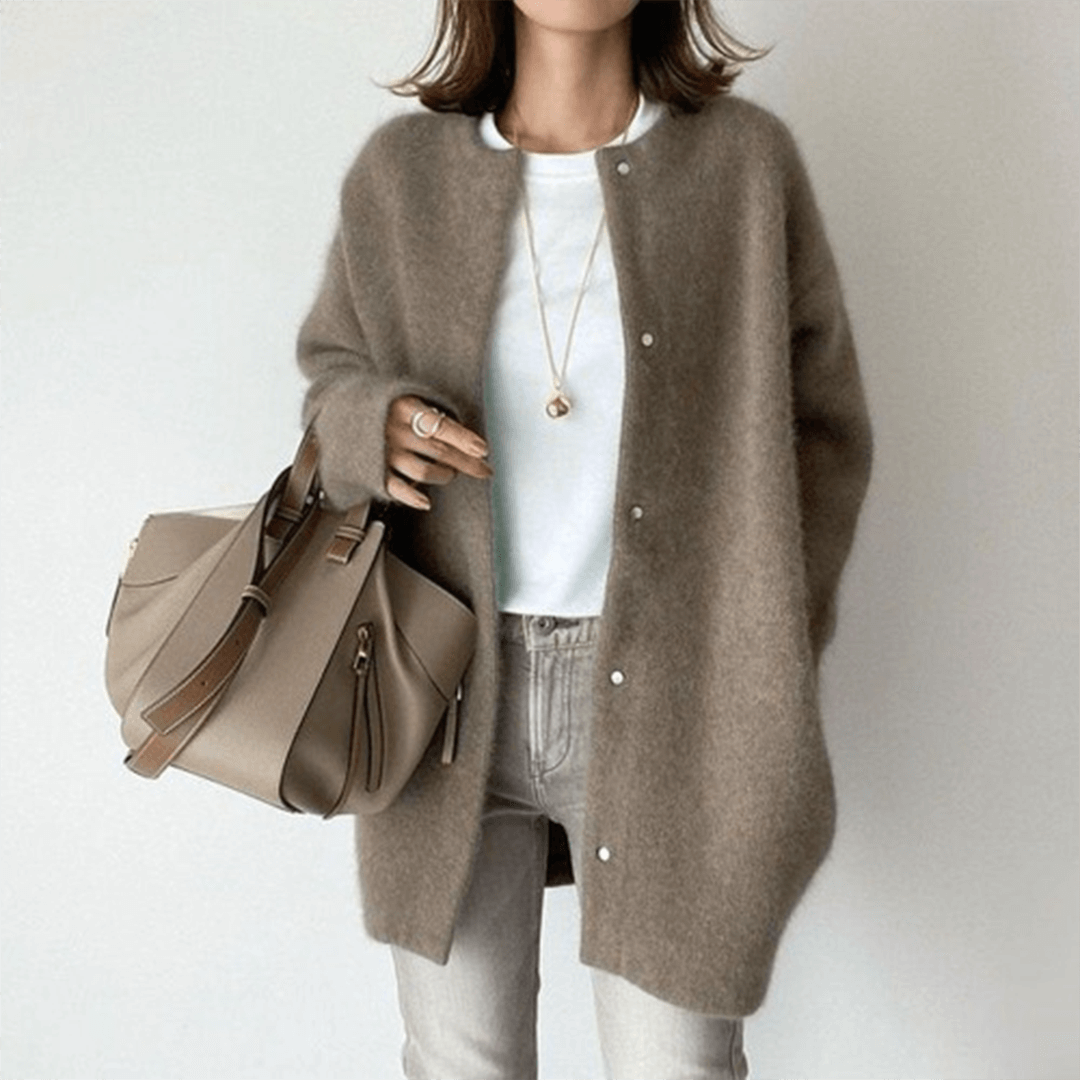 Lara - Women's Chic Open-Front Cardigan