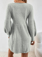 Leila | Women's Cozy Autumn Sweater Dress