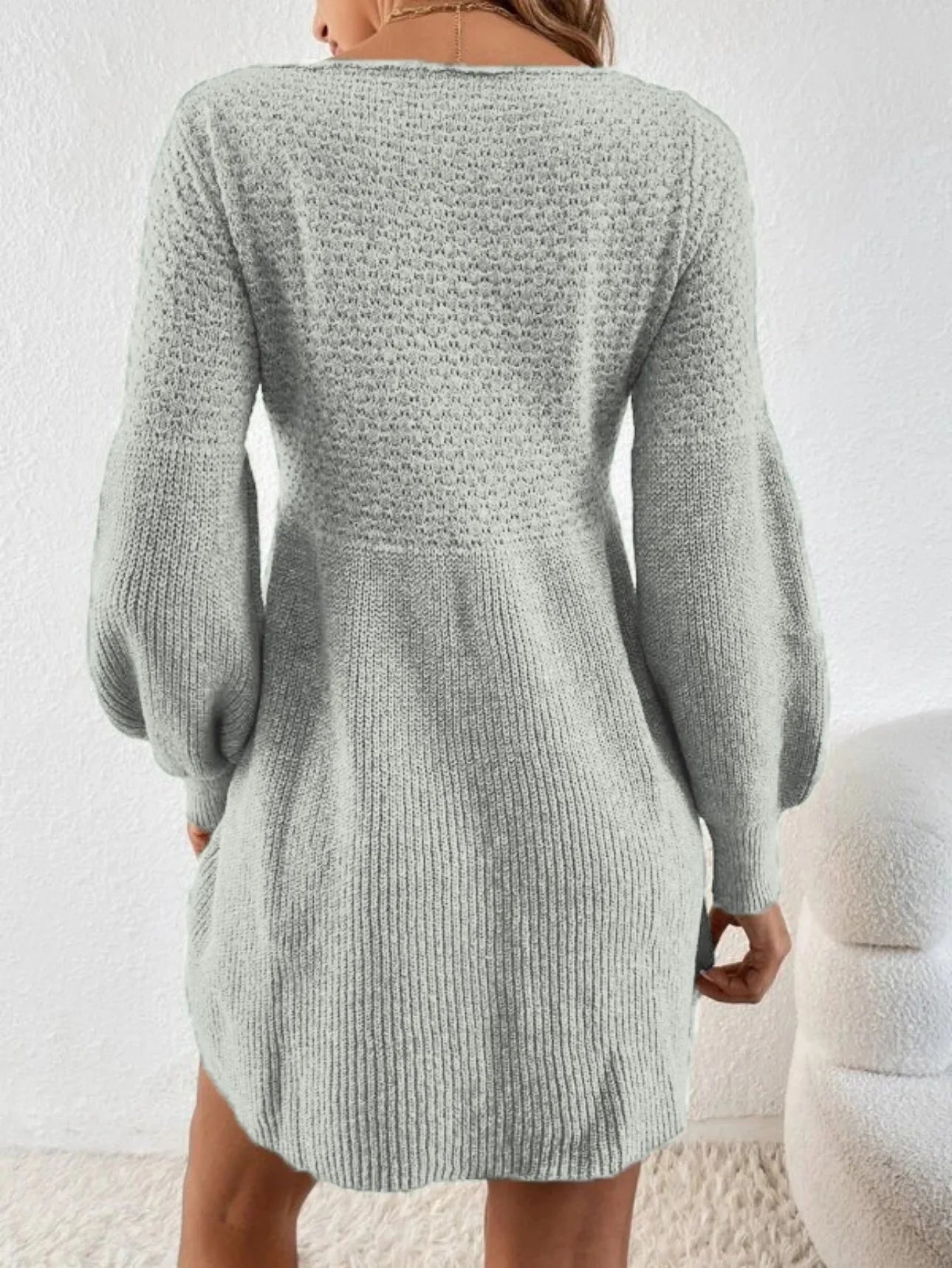 Leila | Women's Cozy Autumn Sweater Dress