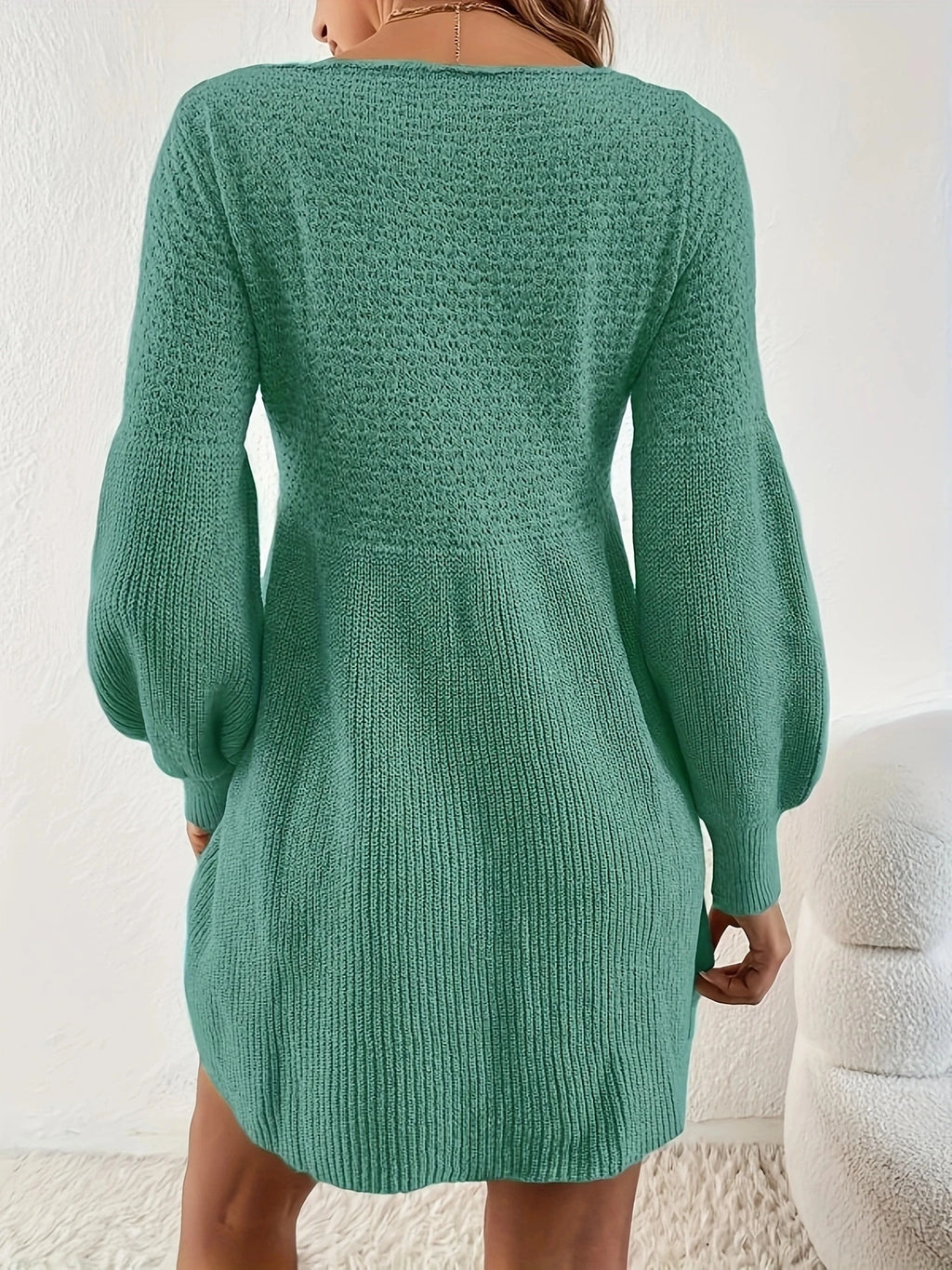 Leila | Women's Cozy Autumn Sweater Dress