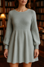 Leila | Women's Cozy Autumn Sweater Dress