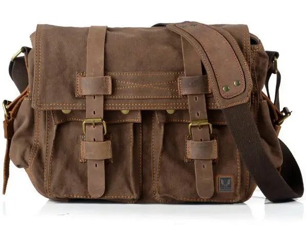 Lennox - Men's Classic Canvas Shoulder Bag