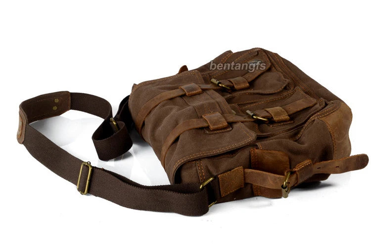 Lennox - Men's Classic Canvas Shoulder Bag