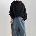 Lennox | Women's Warm Oversized Neck Blouse
