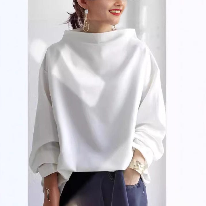 Lennox | Women's Warm Oversized Neck Blouse