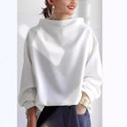 Lennox | Women's Warm Oversized Neck Blouse