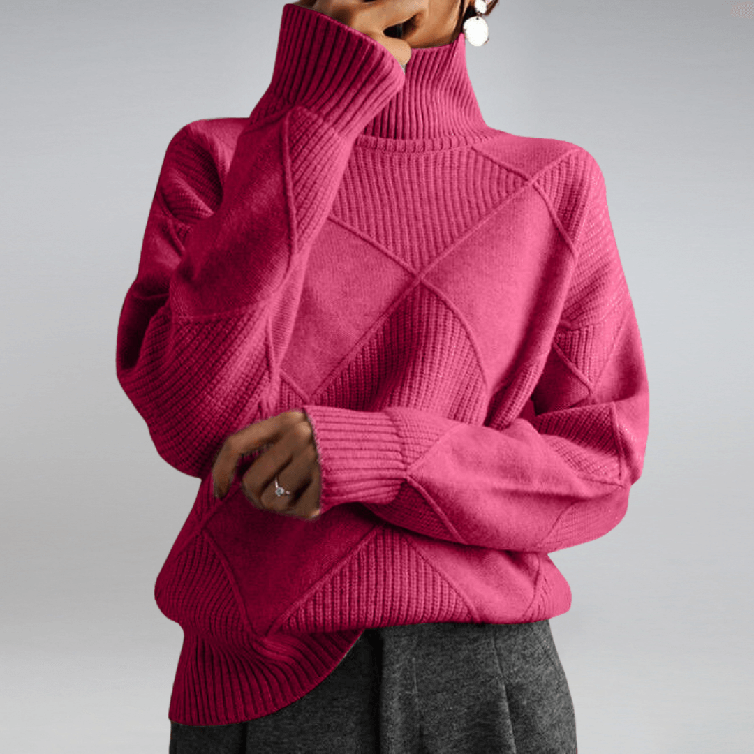 Lila - Women's Cozy Cable Knit Sweaters