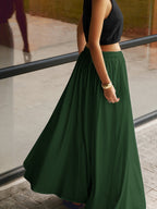 Lilia | Women's Elegant Long White Maxi Skirt