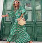 Rowan | Women's Vibrant Maxi Dress with Boho Flair