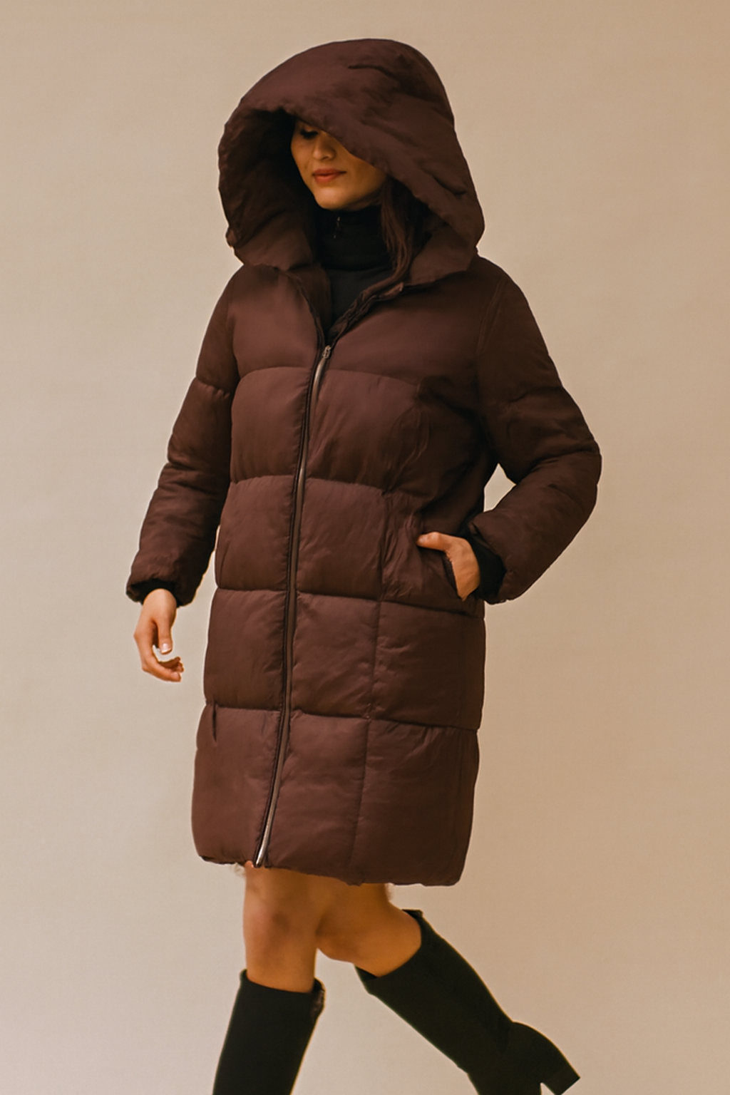 Linnea - Women's Cozy Hooded Puffer Jacket