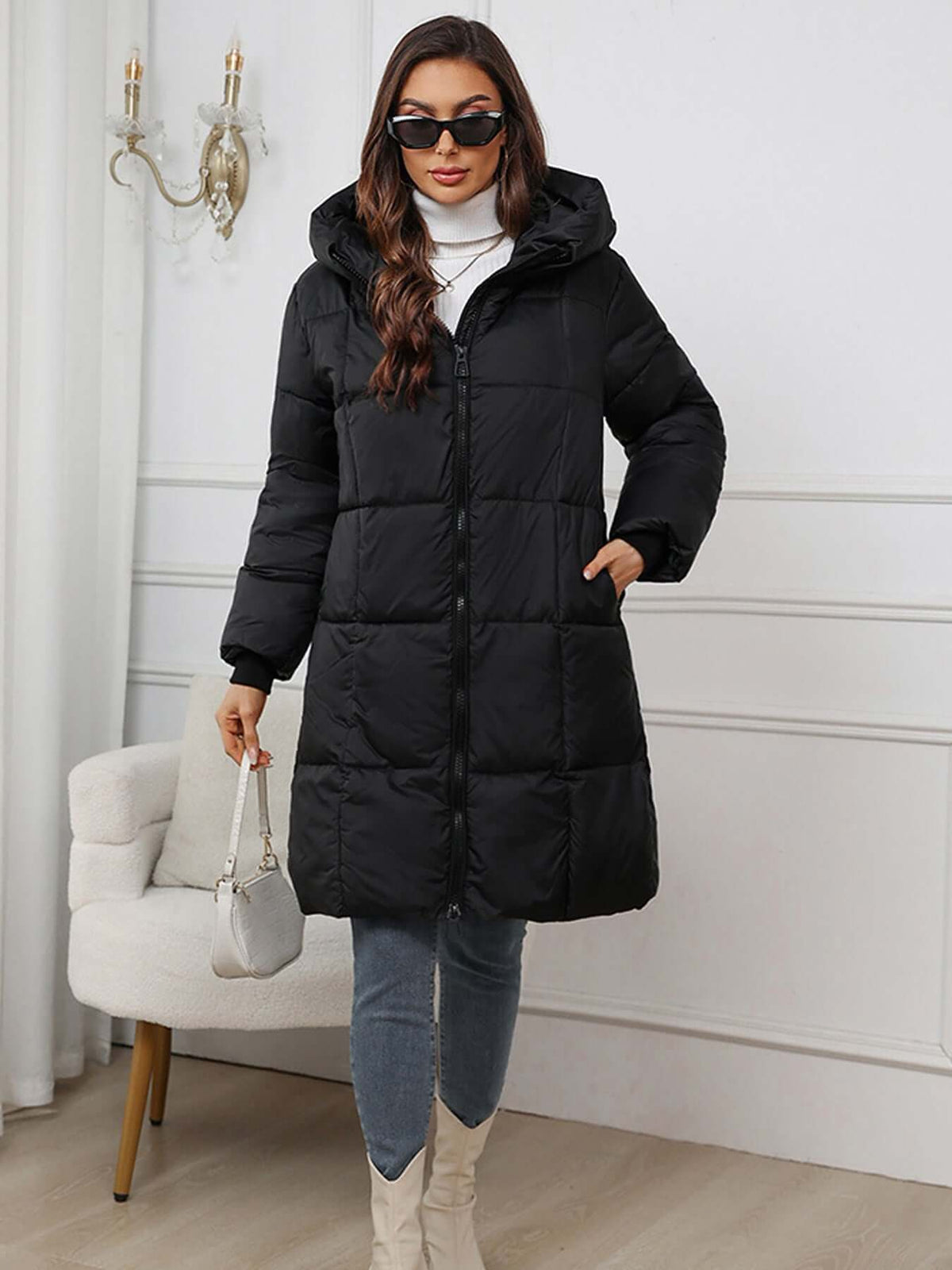 Linnea - Women's Cozy Hooded Puffer Jacket