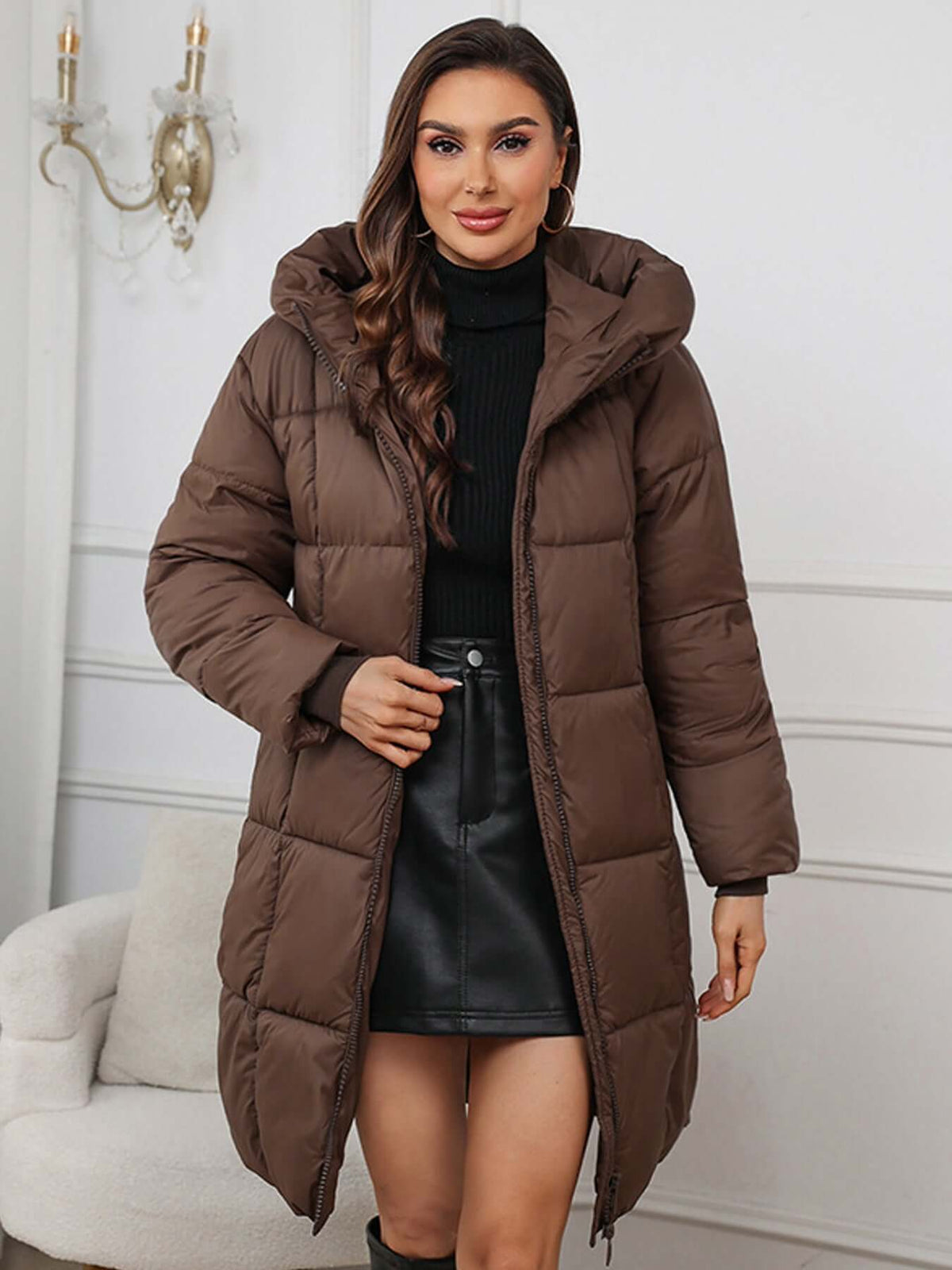 Linnea - Women's Cozy Hooded Puffer Jacket