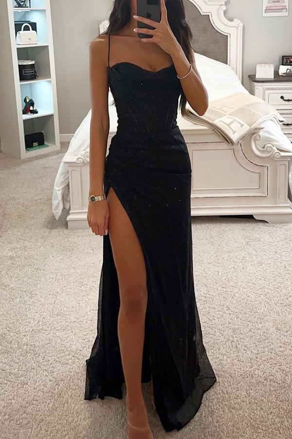 Liora | Women's Elegant Maxi Dress with Side Slit