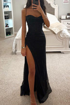 Liora | Women's Elegant Maxi Dress with Side Slit