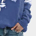 Liora - Women's Sweatshirt with Floral Print