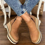 Livia - Women's Casual Ankle Boots with Platform Sole