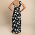 Livia | Women's Polka Dot Maxi Dress