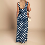 Livia | Women's Polka Dot Maxi Dress