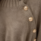Lorelei | Women's Long Sleeve Sweater Dress with Button Detail