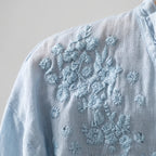 Lumira - Lightweight Embroidered Casual Blouse