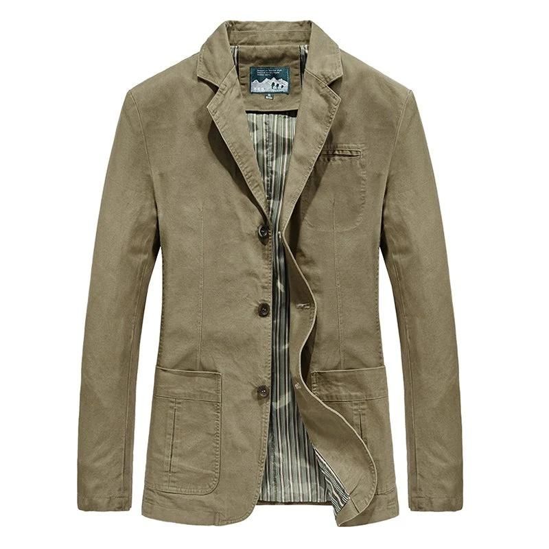 Rowan | Men's Casual Blazer with Button Detail