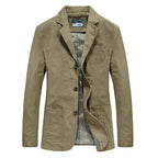 Rowan | Men's Casual Blazer with Button Detail