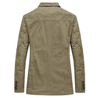 Rowan | Men's Casual Blazer with Button Detail