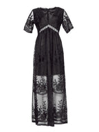 Maeve | Women's Elegant Lace Maxi Wedding Guest Dress