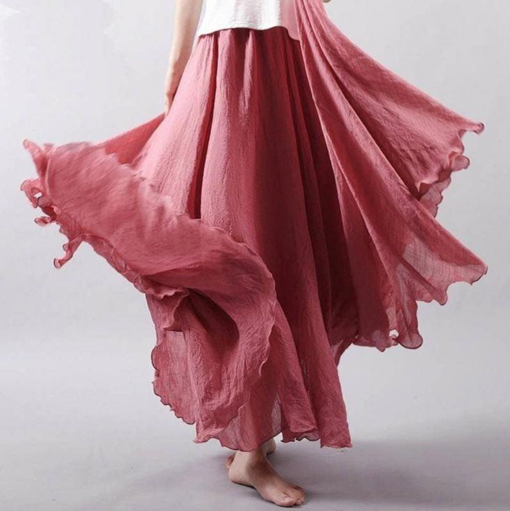 Maia | Women's Flowy Maxi Skirt