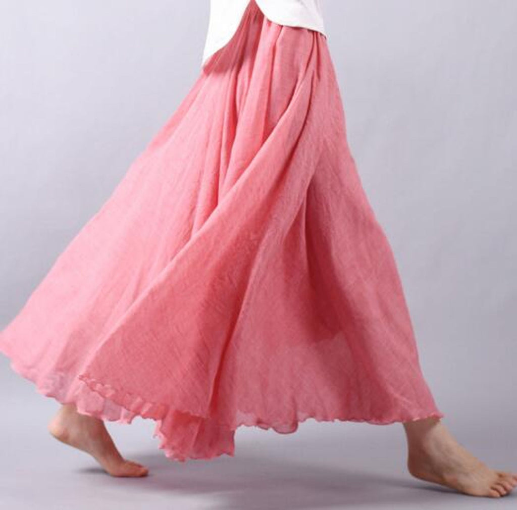 Maia | Women's Flowy Maxi Skirt
