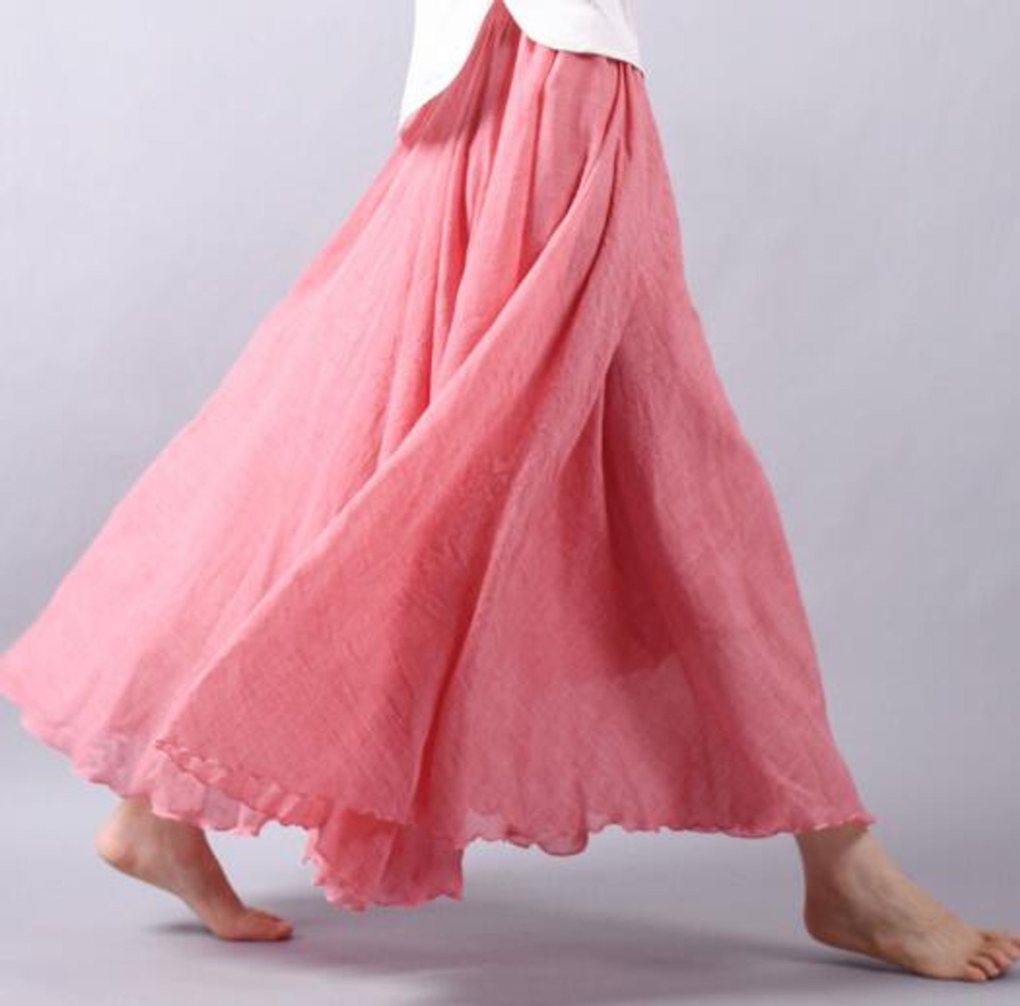 Maia | Women's Flowy Maxi Skirt