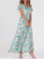 Elara | Women's Elegant Floral Maxi Dress