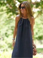 Remi | Women's Summer Linen Maxi Dress