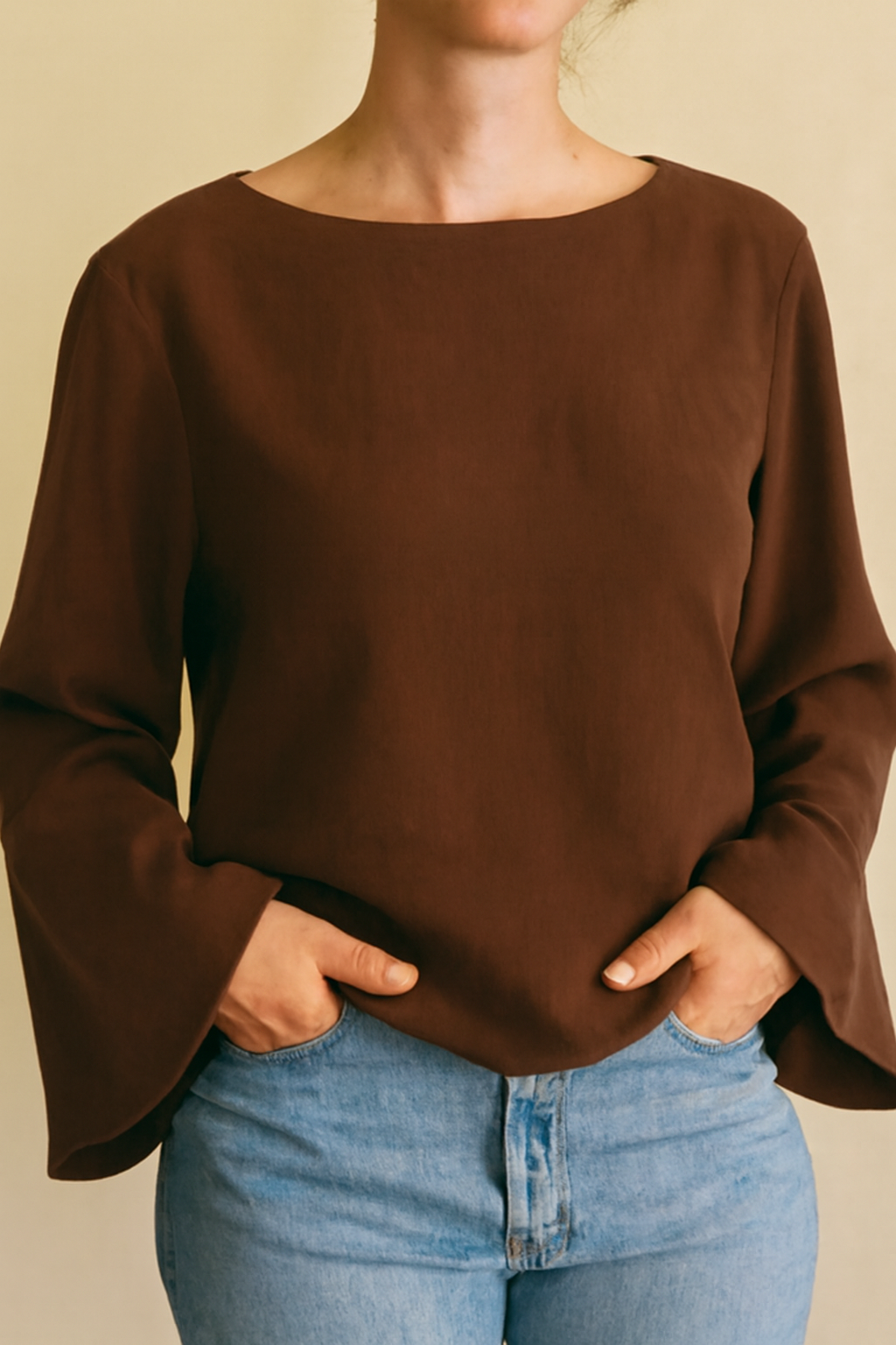 Marlowe | Women's Elegant Bell Sleeve Going Out Top