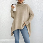 Marlowe | Women's Loose Turtle Neck Sweater