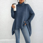 Marlowe | Women's Loose Turtle Neck Sweater