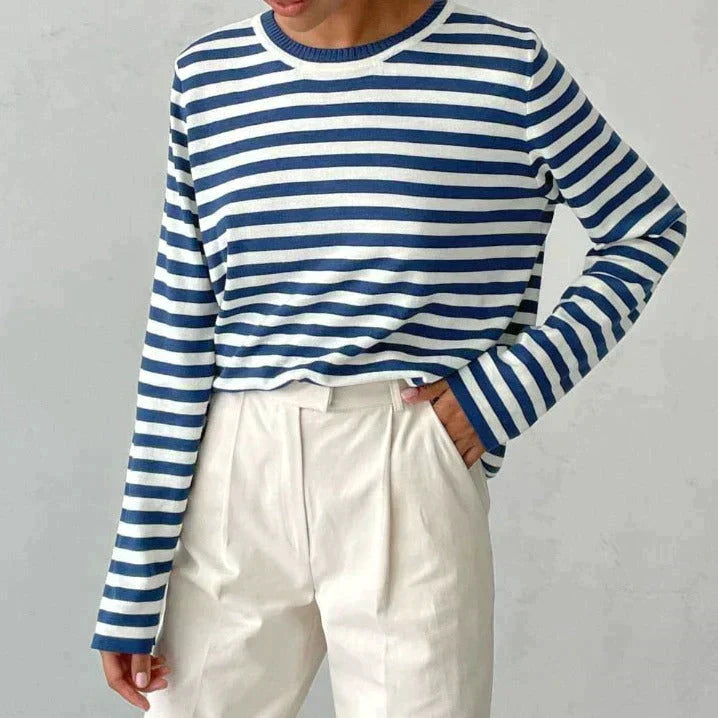 Marlowe | Women's Timeless Striped Shirt