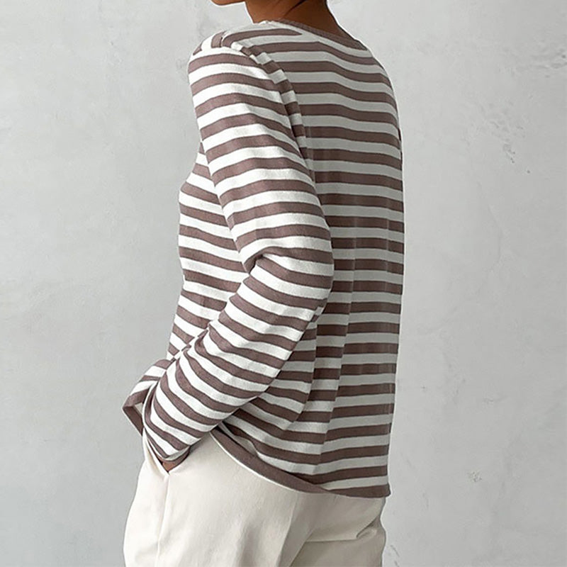 Marlowe | Women's Timeless Striped Shirt