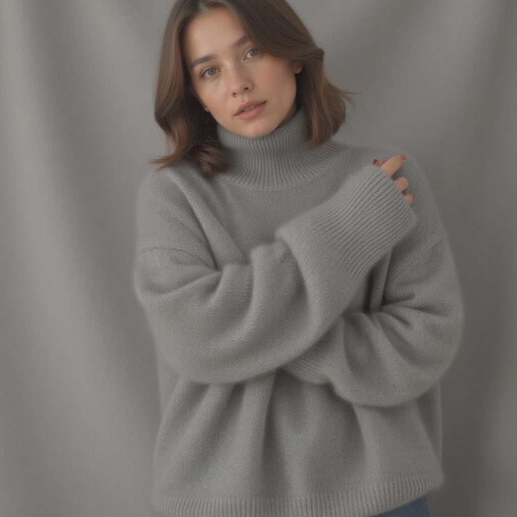 Mira | Women's Cozy Turtleneck Sweater