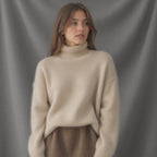 Mira | Women's Cozy Turtleneck Sweater