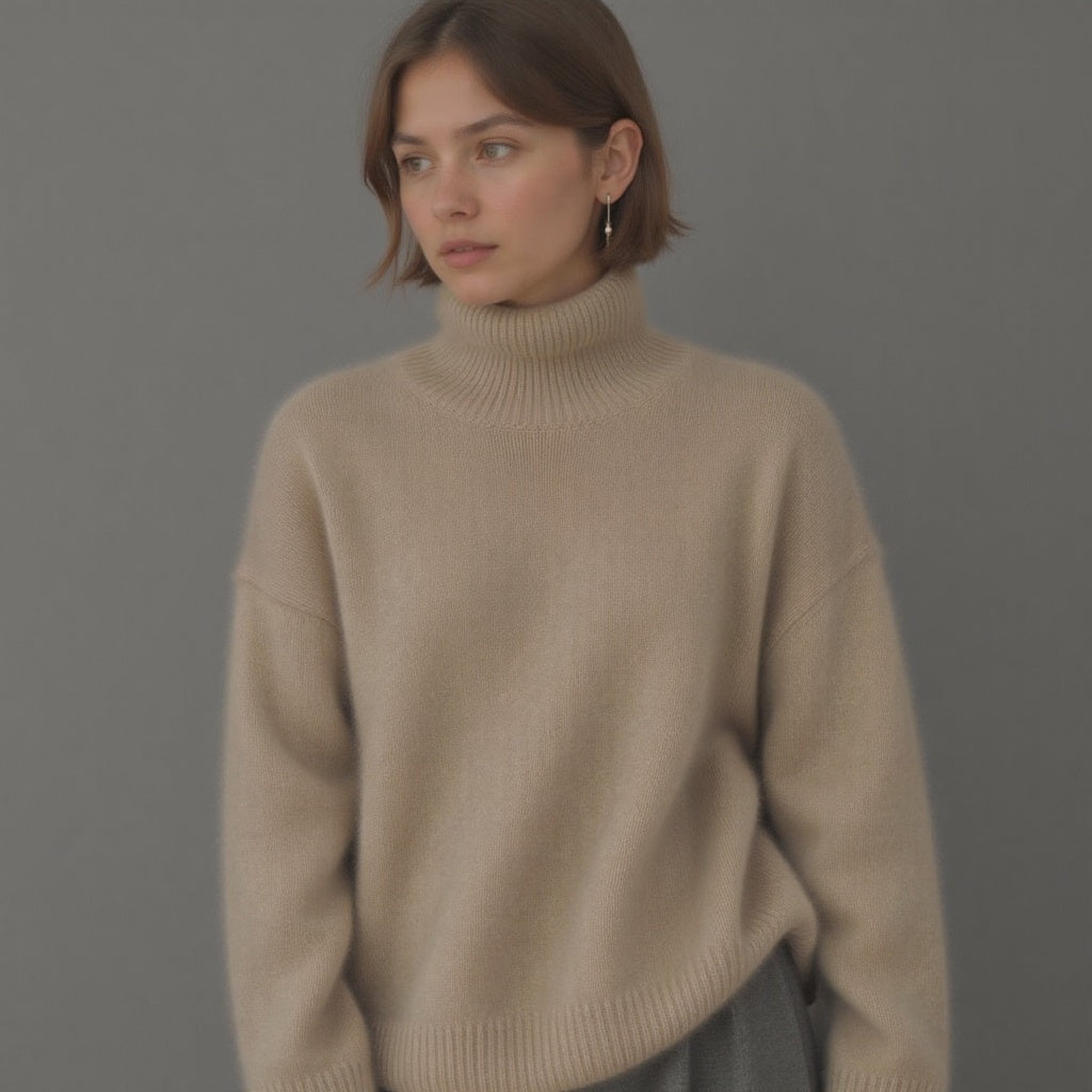 Mira | Women's Cozy Turtleneck Sweater