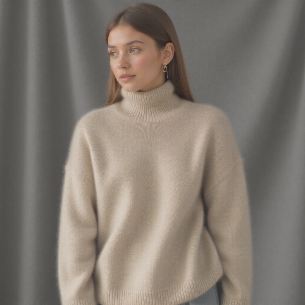 Mira | Women's Cozy Turtleneck Sweater