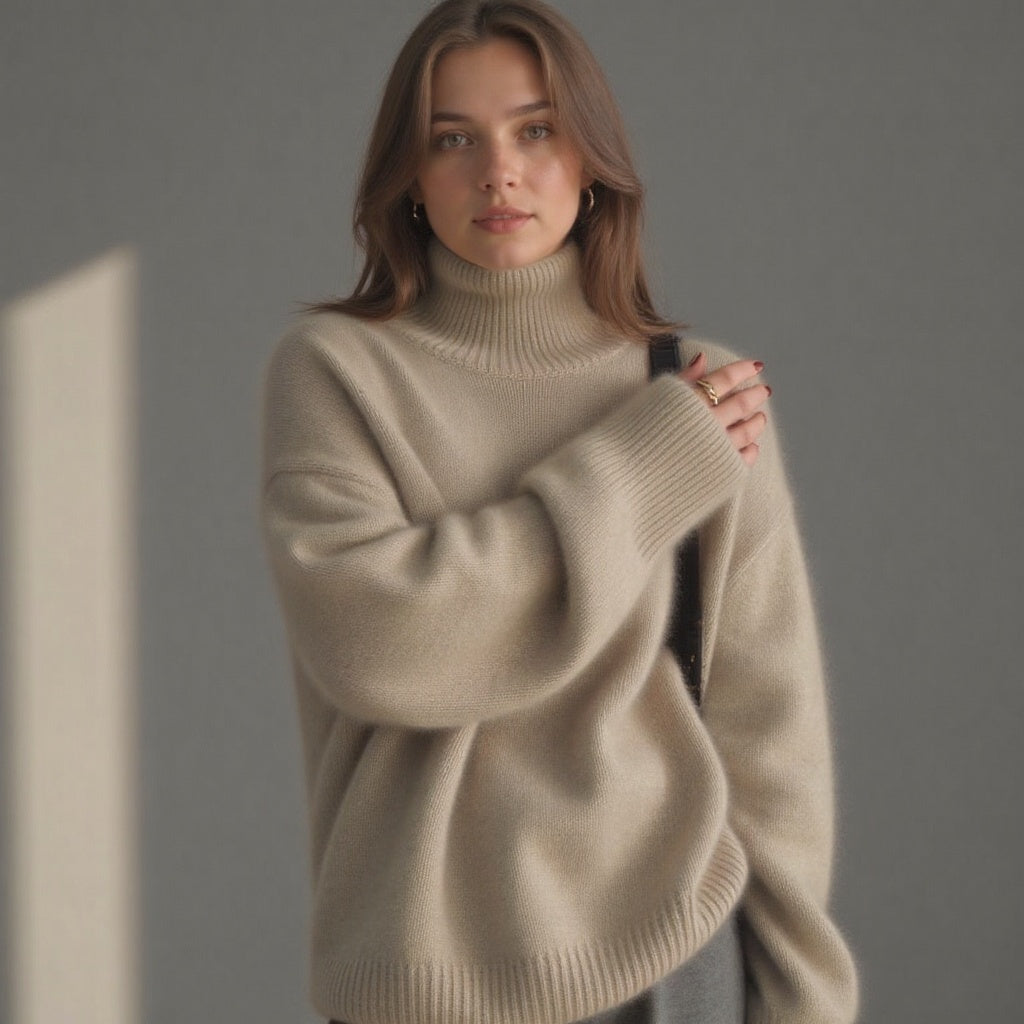 Mira | Women's Cozy Turtleneck Sweater