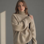 Mira | Women's Cozy Turtleneck Sweater
