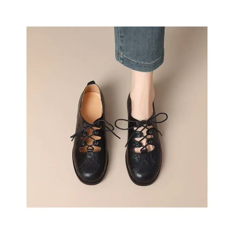 Noemi | Women's Classic Openwork Mary Janes
