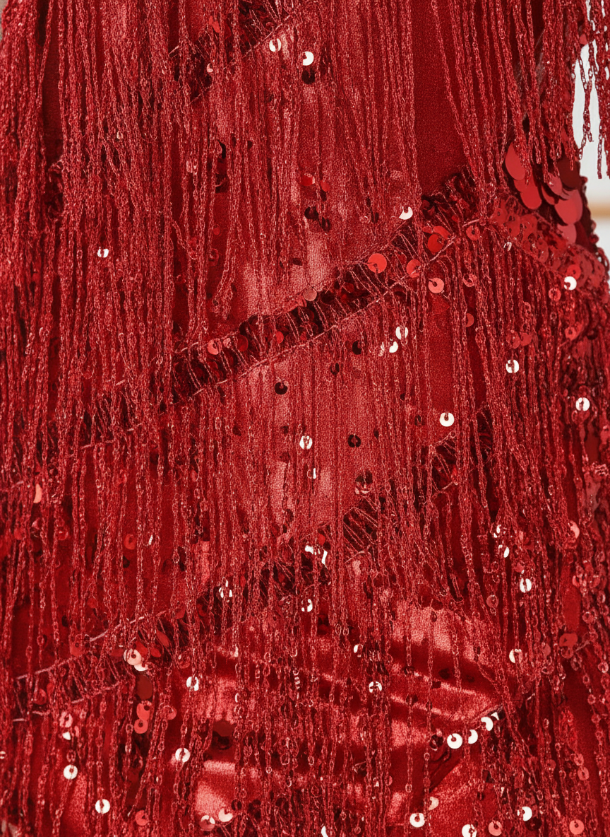 Nova | Women's Flapper Sequin Fringe Dress