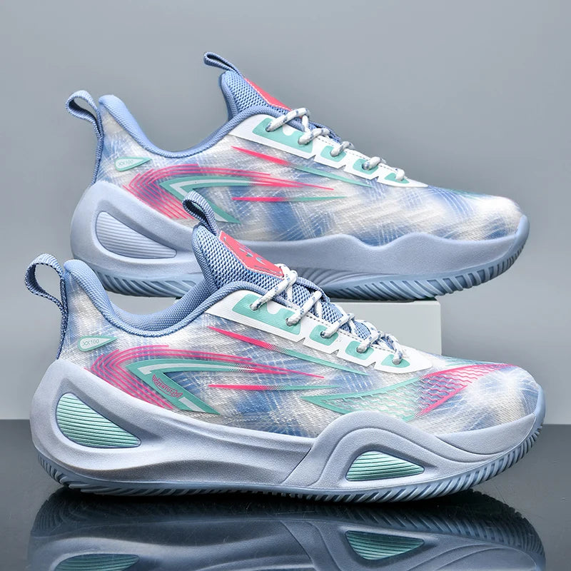 Odalys - Women's Colorful Basketball Shoes with Cushioned Soles