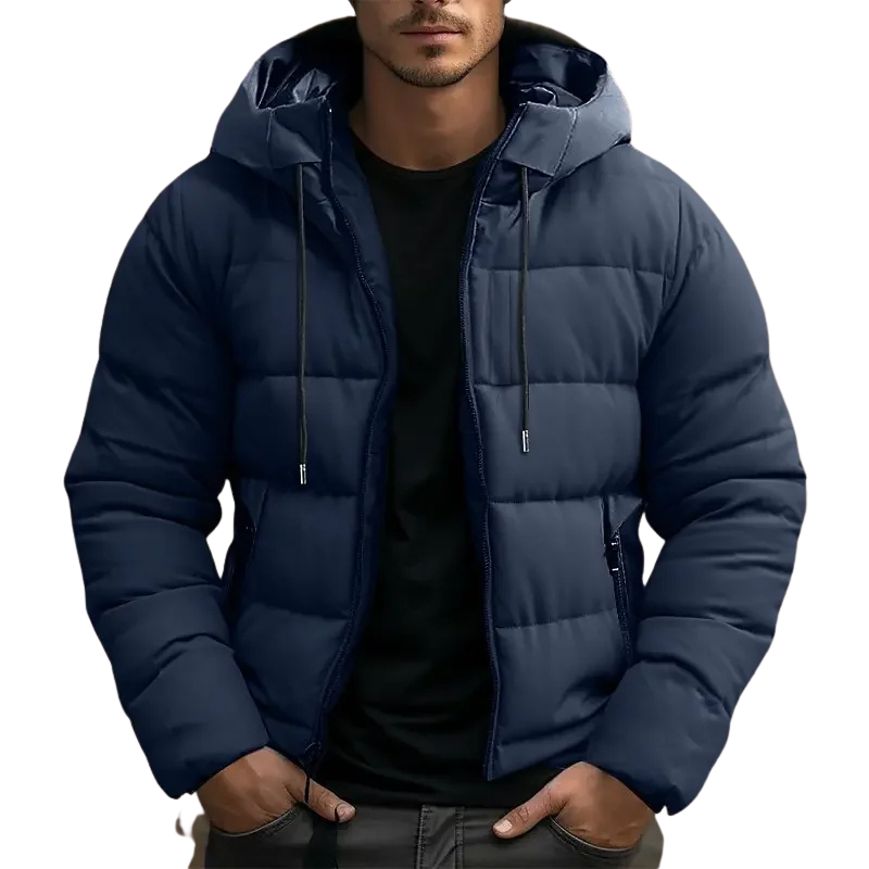 Idris | Men's Stylish Hooded Puffer Jacket